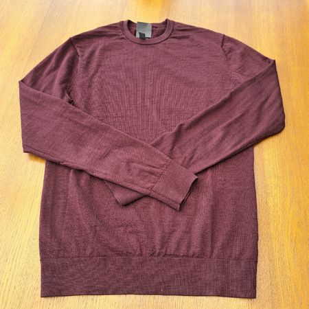 H&M Merino Wollpullover, Grösse S, Weinrot, Top Zustand!