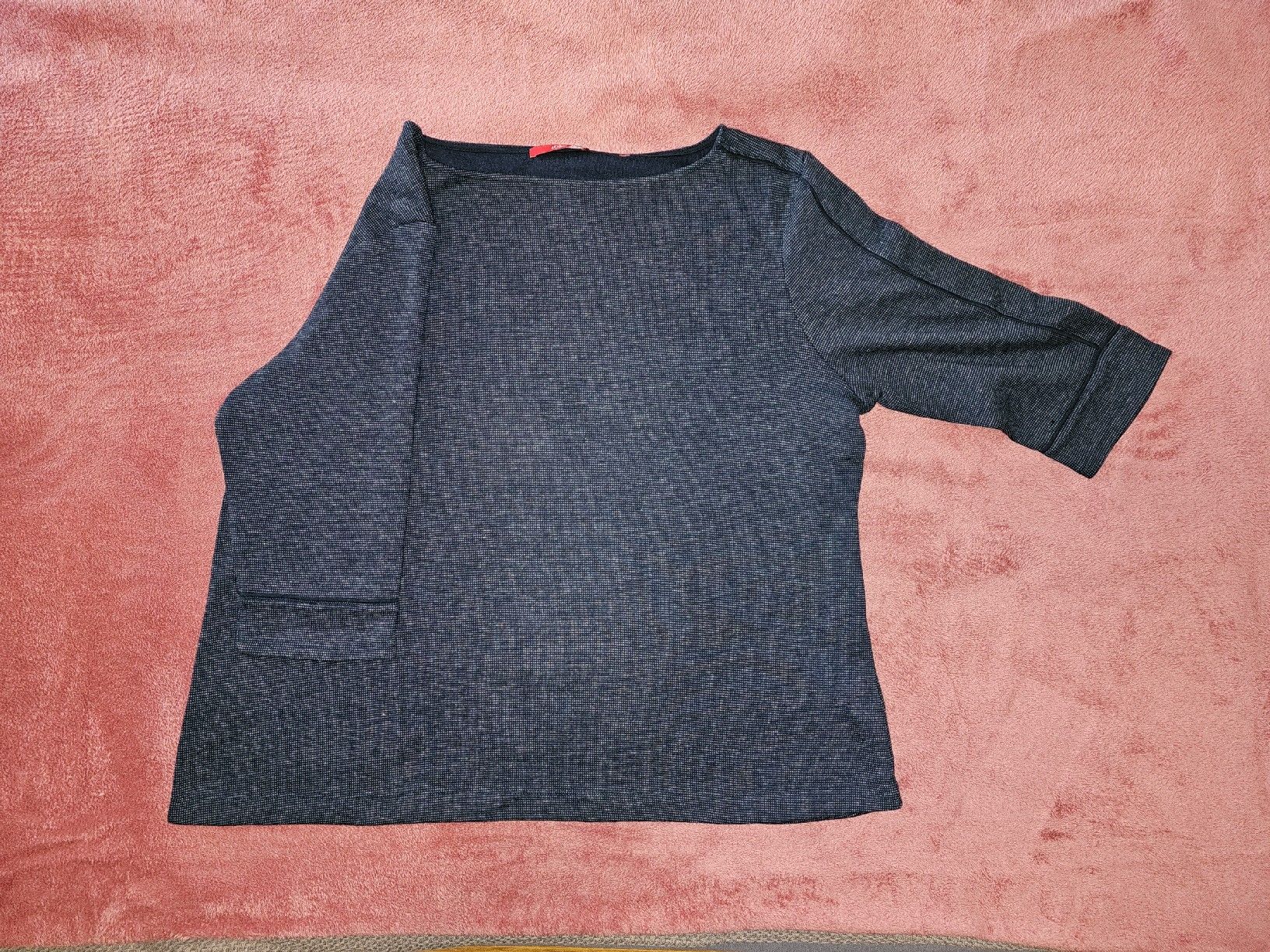 S.Oliver Maglioni & Felpe: Pullover dunkelblau-weiss meliert, S.Oliver, 46 – Nuovo (secondo la descrizione) da Heiden venduto da Taronia 1