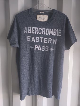 T-shirt Abercrombie & Fitch gris homme taille XXL 