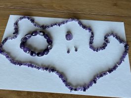 Schmuckset Amethyst