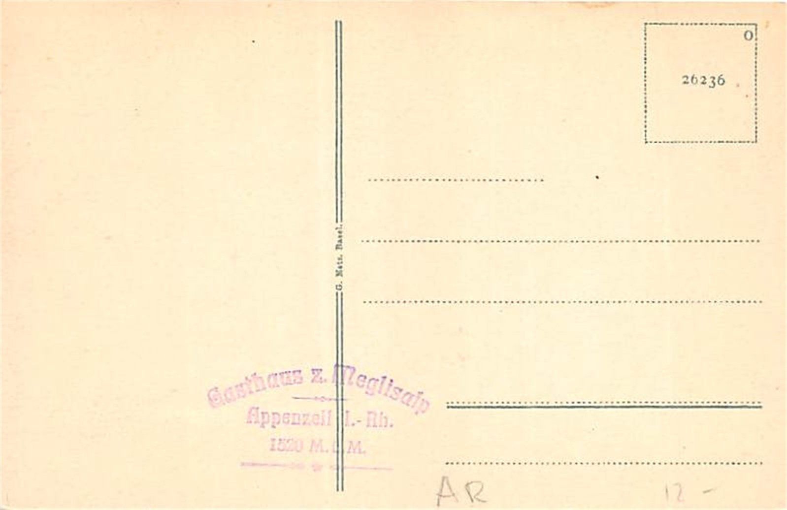 Cartes postales: Meglisalp, Altmann – D'occasion à Ottikon b.Kemptth. par Neptun1974 1