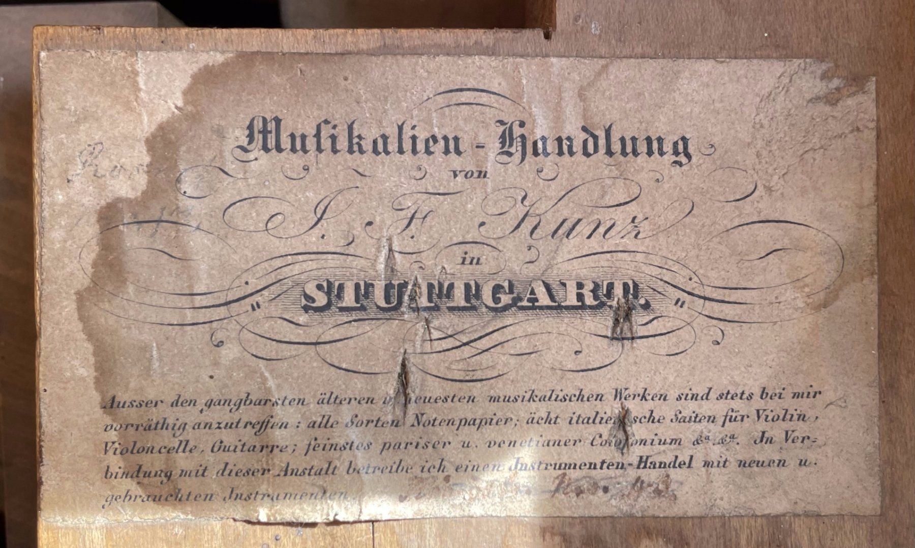 Musikinstrumente: Antikes Hüttenklavier – Gebraucht aus Ittigen von Sascha_k90 3