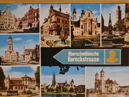 Ansichtskarte Oberschwäbische Barockstrasse