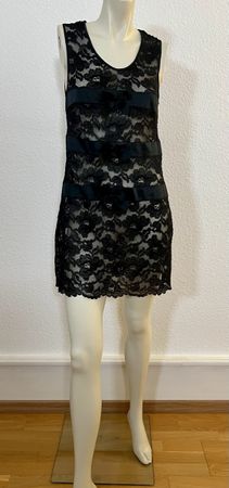 ✨ Elegantes Negligée von Louis Féraud, Schwarz, Gr. S ✨