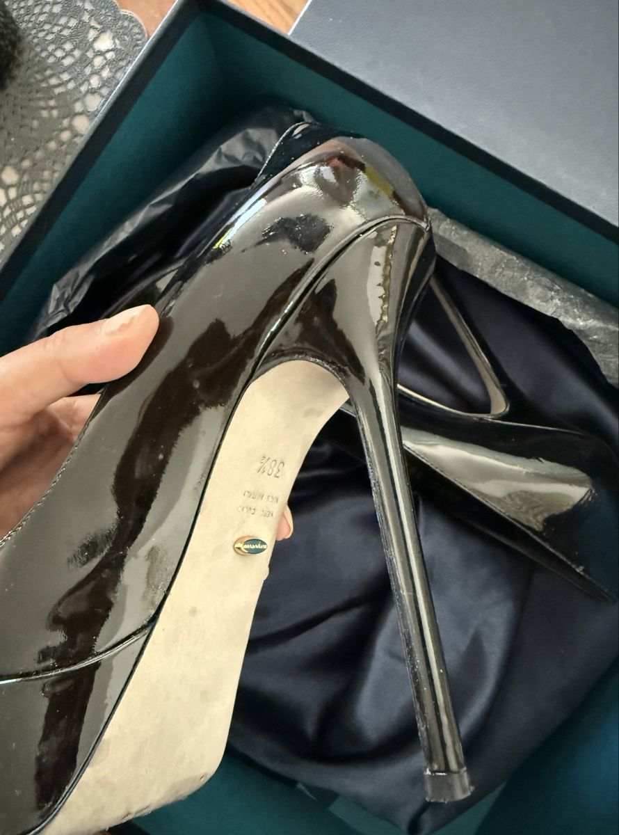 Sergio Rossi Scarpe da donna: Sergio Rossi peeptoe pumps schwarz – Usato da Lausen venduto da san_ddq5 2