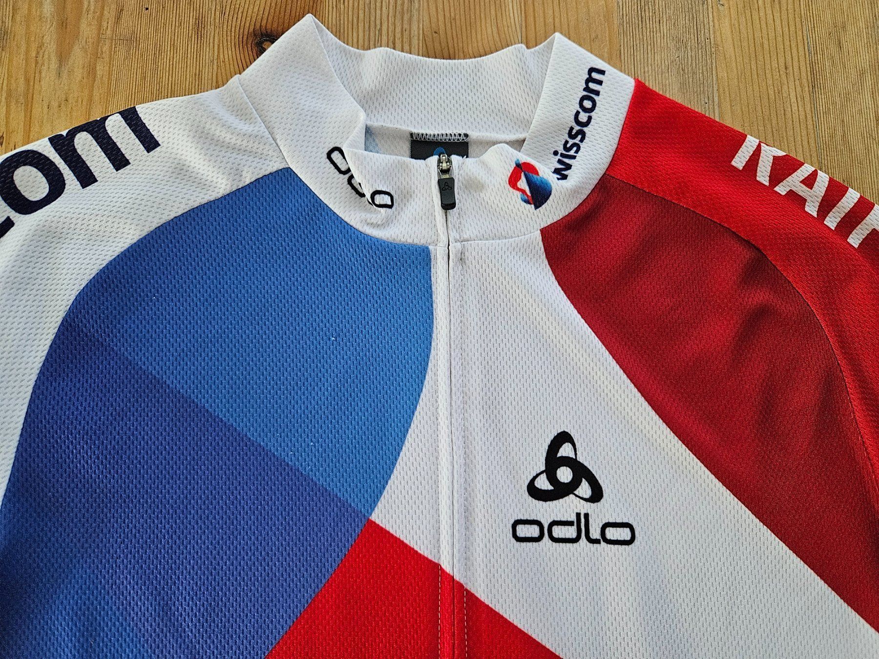 Odlo Canottiere & Pantaloni: Radtrikot - Odlo - Swiss Ski - M – Usato da Genève venduto da 4lex3i 5