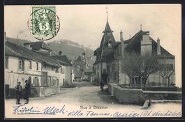 AK Cressier, Une Rue, 1905