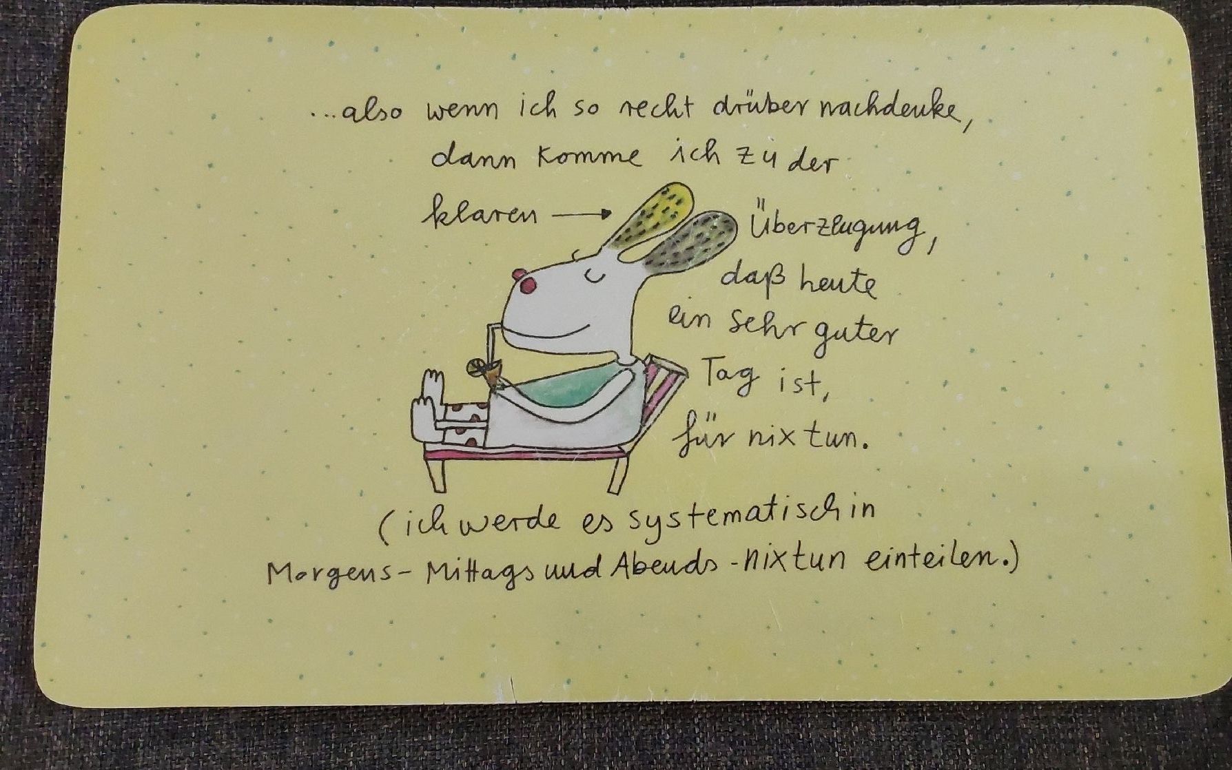 Servierplatten: Frühstücksbrettchen Motiv Spruch – Gebraucht aus Köniz von scopello12