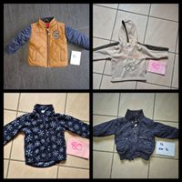 2x Jacken + 2x Fleece 80