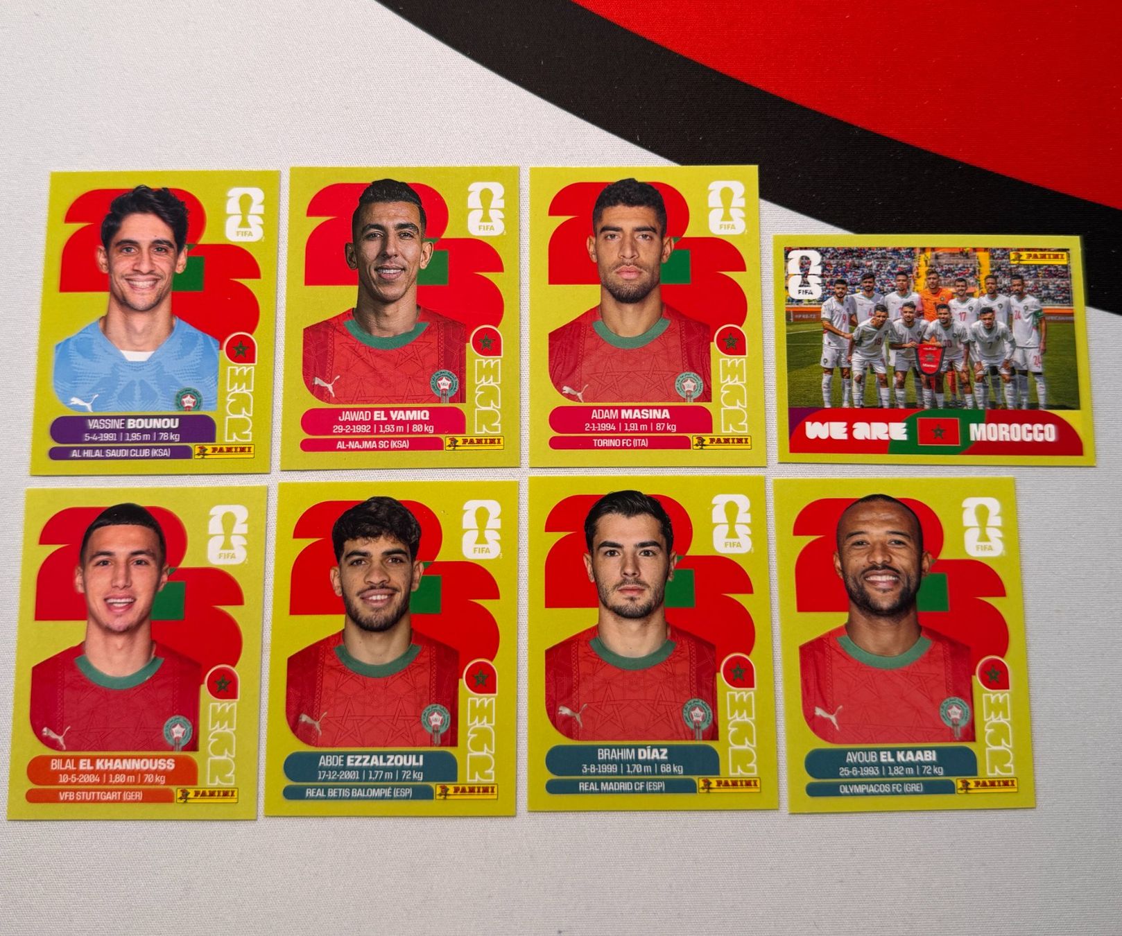 Panini Carte collezionabili: Panini WM 2026 Sticker - Marokko Lot – Nuovo (secondo la descrizione) da Oberwil BL venduto da Chelsea26
