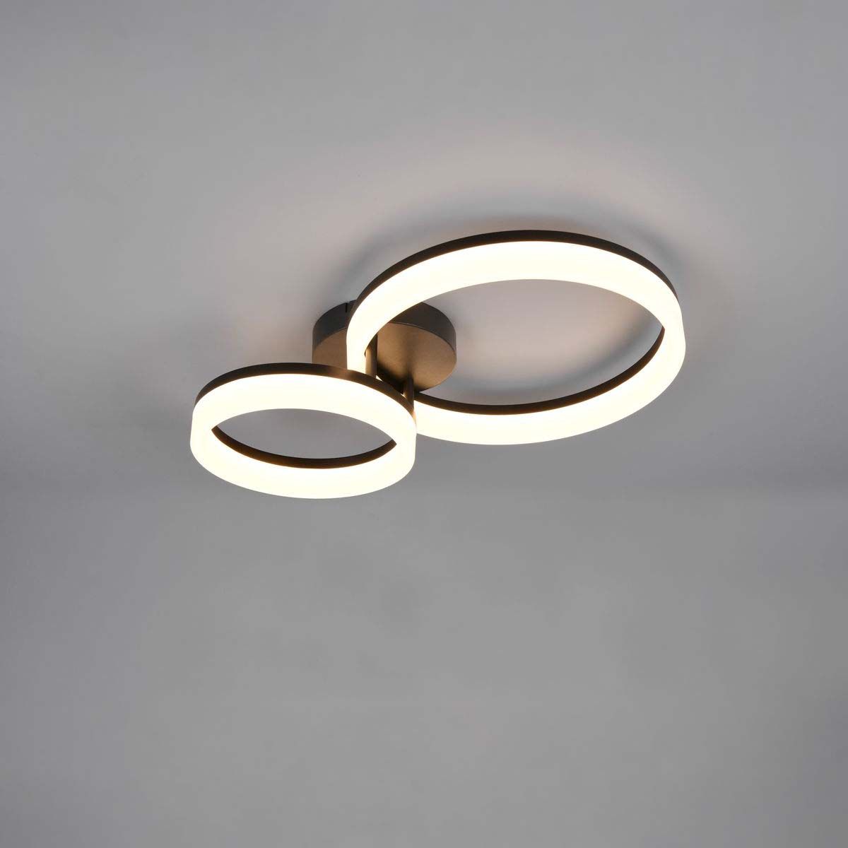 Kronleuchter & Deckenlampen: LED Deckenleuchte, Ringe, 51 cm x 33 cm – Neu (gemäss Beschreibung) aus Kreuzlingen von Smart-Light