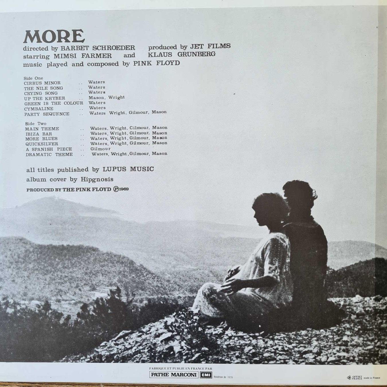 Vinyles: LP -  Pink-Floyd - More - OST – D'occasion à Basel par Solarbebop 1
