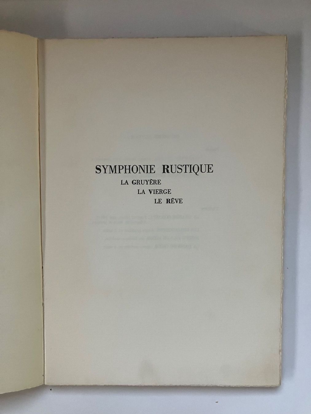 Libri: Albert Schmidt Symphonie Rustiqe – Usato da ZUERICH venduto da Carolus1 2