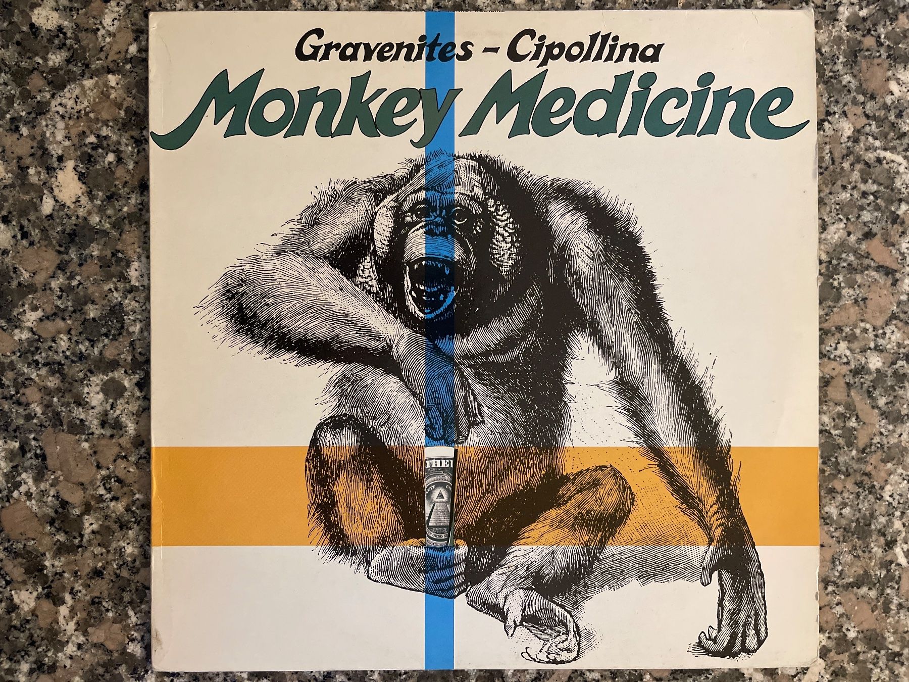 Dischi in vinile: S1323/Monkey Medicine - Gravenites Cipollina – Usato da Frutigen venduto da Philippe_jsp