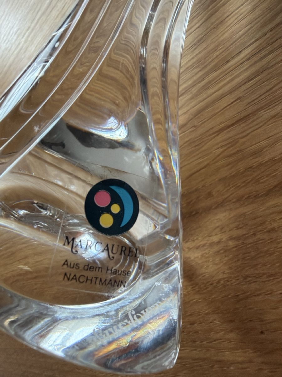 Portacandele: Kerzenständer, Marc Aurel, Nachtmann. Glas. – Usato da Biberist venduto da Momo33 3