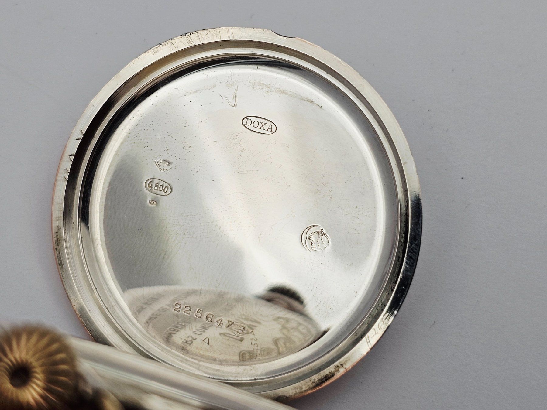 Uhren: Doxa Antike Taschenuhr 800 Silber – Gebraucht aus Bassersdorf von AnkerWatch 4