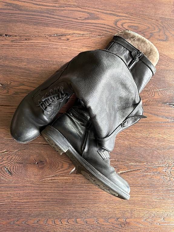 Scarpe da donna: Schöne Leder Winter Stiefel Grösse 38 – Usato da Hedingen venduto da inf_mjl7 1