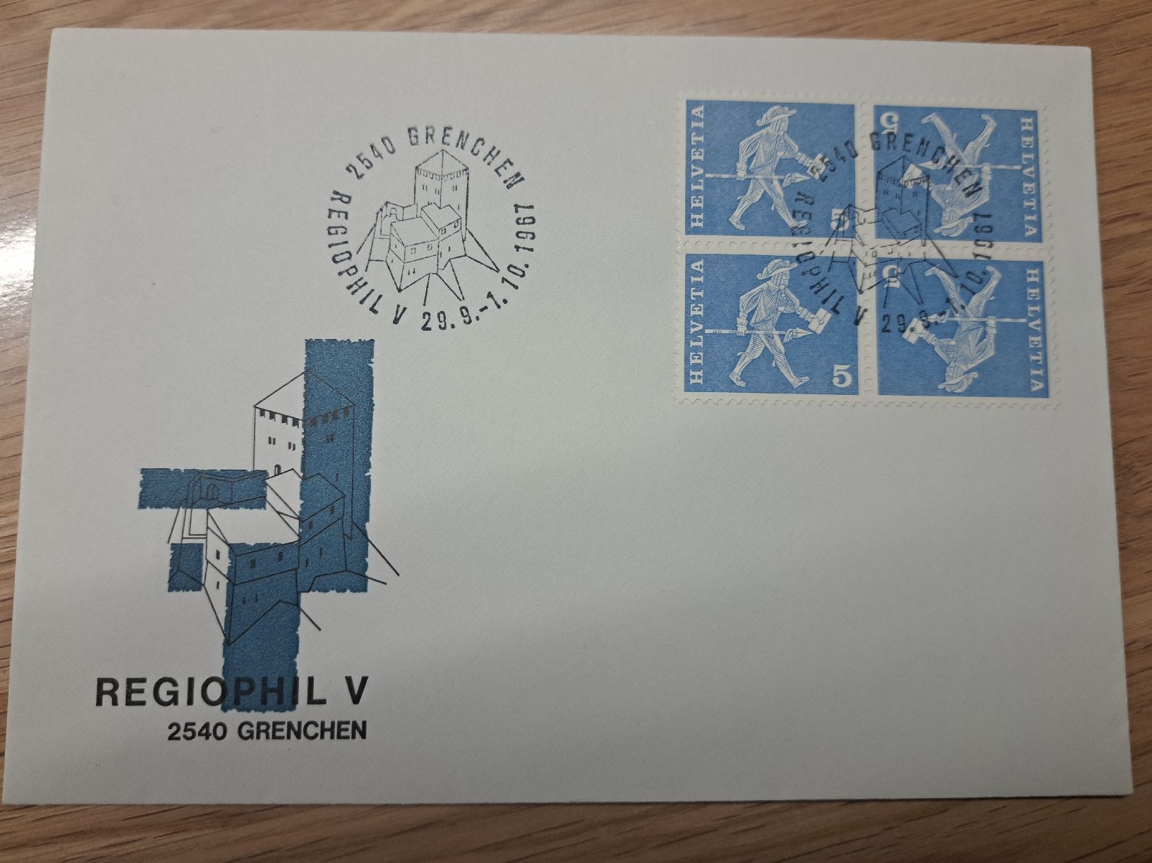 Tutti i francobolli: Briefmarkencouvert Helvetia 1960 – Usato da Chur venduto da linda-schlitzohr 3
