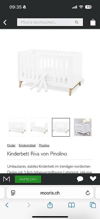 Pinolino Letti: Kinderbett Riva von Pinolino – Usato da Zürich venduto da jos_hd6q 4
