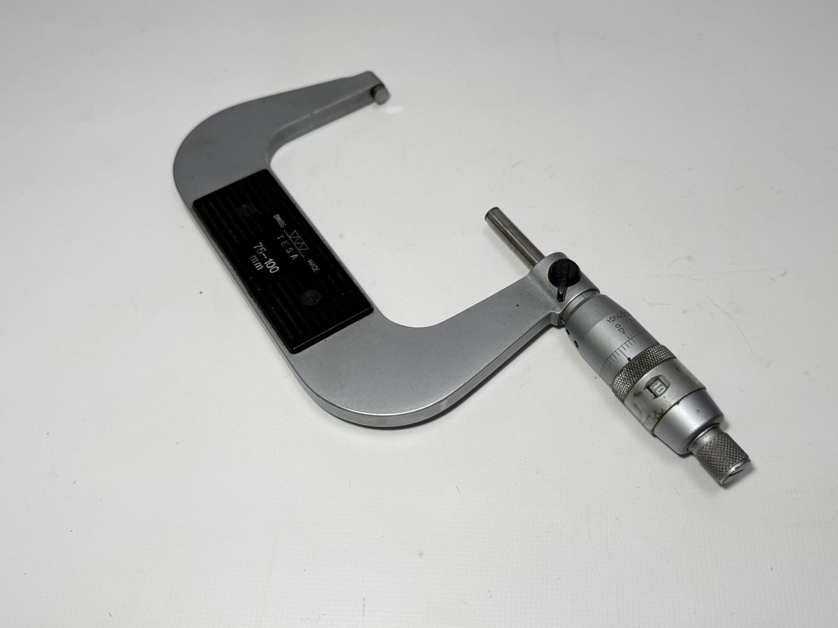 Tesa Misurare: Tesa Mikrometer 75-100 mm mit Etui Aussenmikrometer – Usato da Boswil venduto da ABLagerBoswil