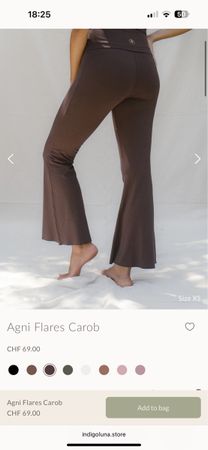 Indigo Luna Agni pants - Carob