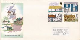 Grossbritannien - British Architecture 1970 FDC
