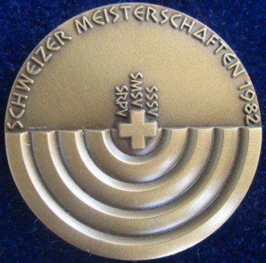 Médailles: Schweizer Meisterschaften SSSV SMSV SRPV 1982 – Neuf (Voir description) à Luzern par Horoskop1