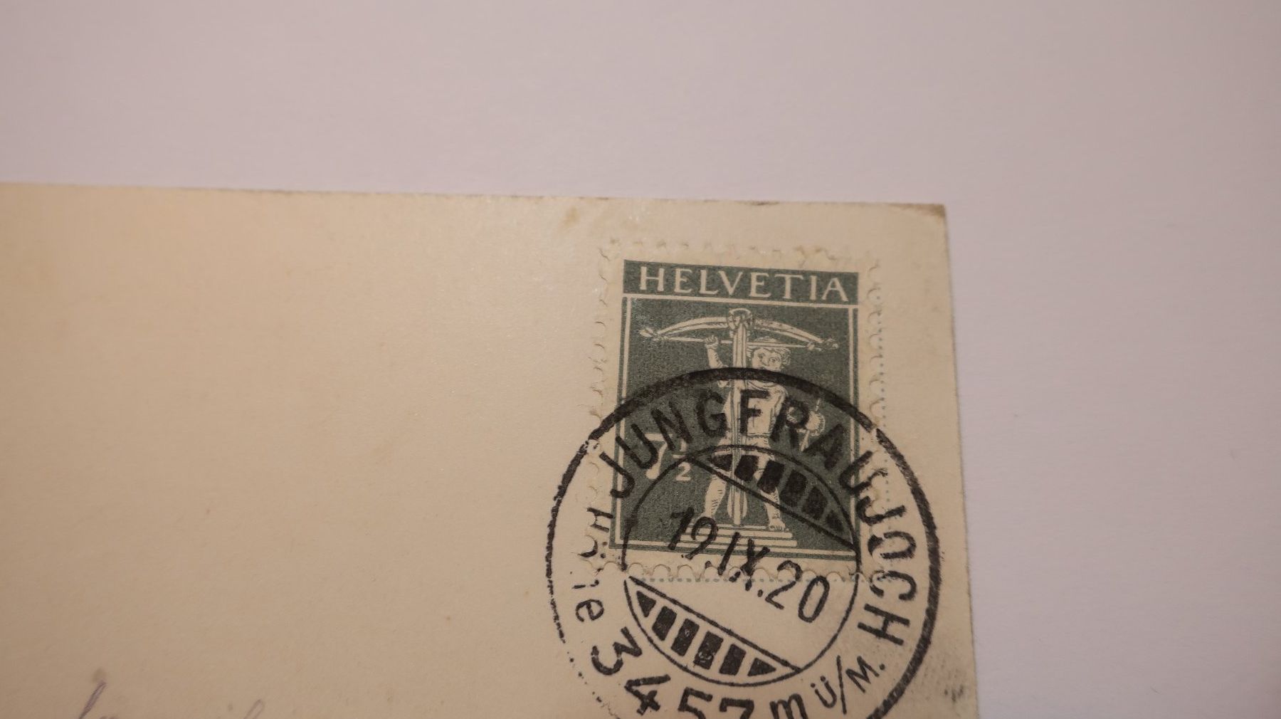 Cartoline postali: Jungfraufirn 1920 – Usato da Cormoret venduto da Pascalll2001 4