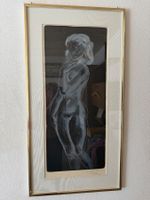 H. Erni: Originallitho MAEDCHEN MIT GOLDENEM HAAR