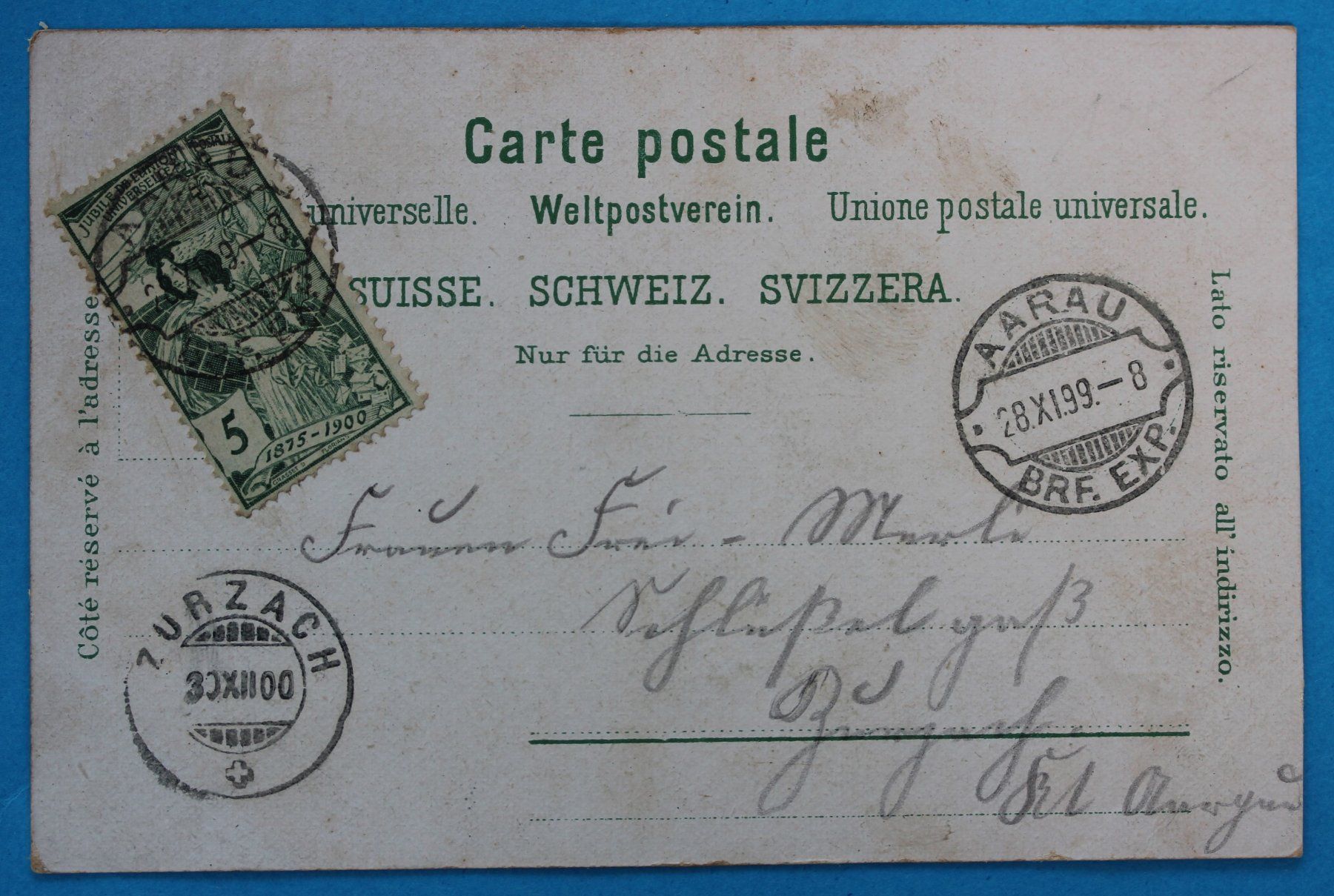 Cartoline postali: OERLIKON LITHO AK – Usato da Lotzwil venduto da pirolh 1