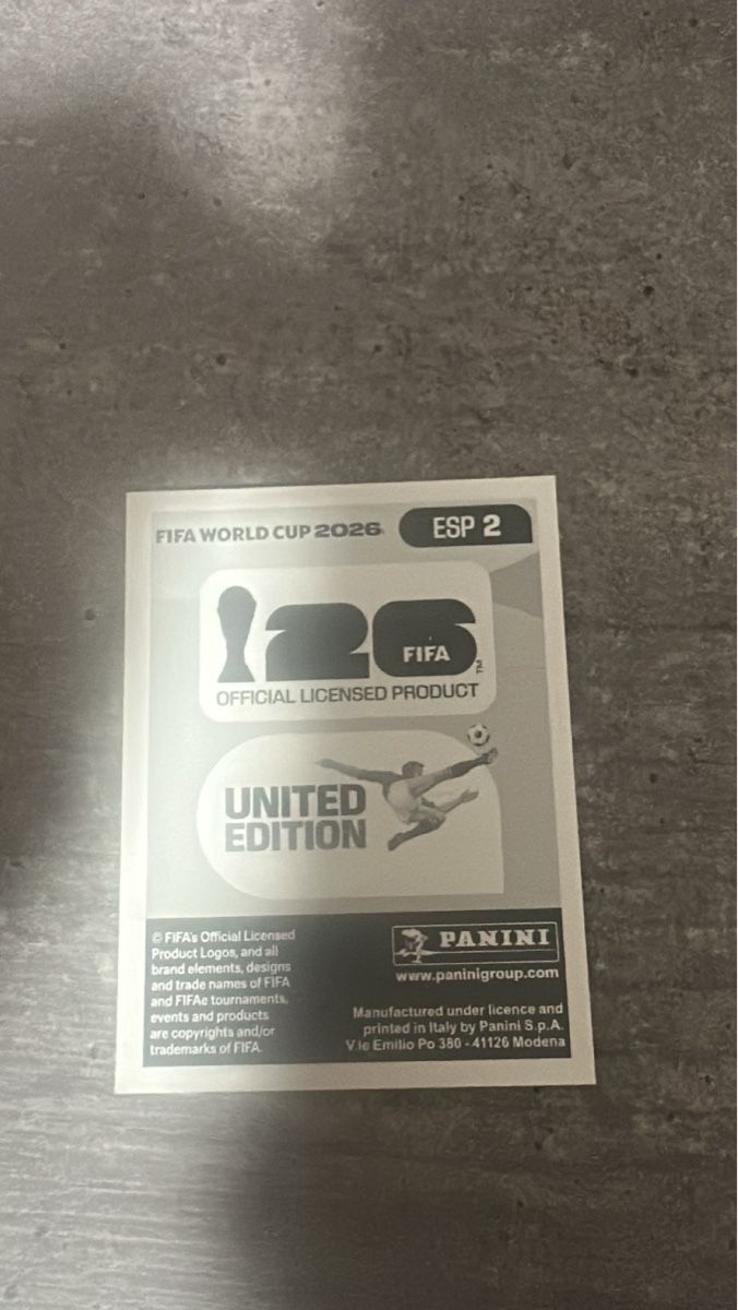 Panini Carte collezionabili: ESP 2 , FIFA WORLD CUP 2026 PANINI  – Nuovo (secondo la descrizione) da Frauenfeld venduto da 1PegPeg1 1