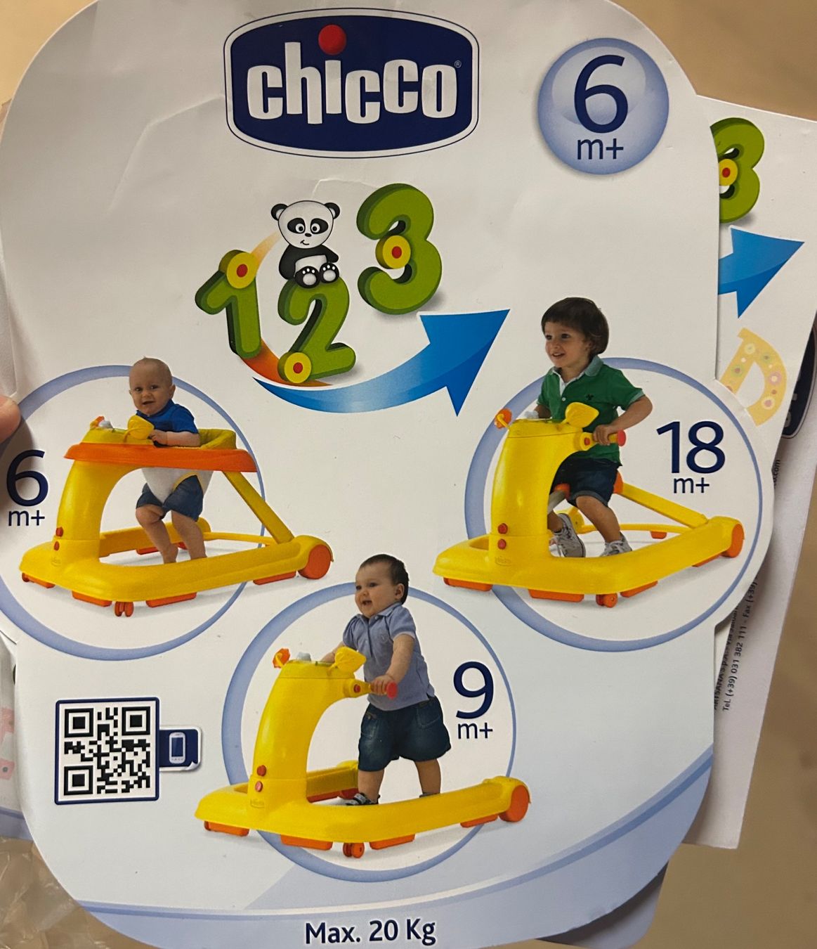 Chicco Giocattoli: Lernlaufhilfe chicco 1,2 und 3 – Nuovo (secondo la descrizione) da Adliswil venduto da sil_v8dy 2