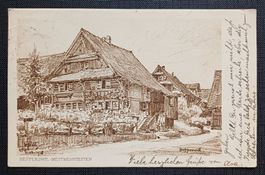 AK Hefferswil METTMENSTETTEN Bauernhaus 1922