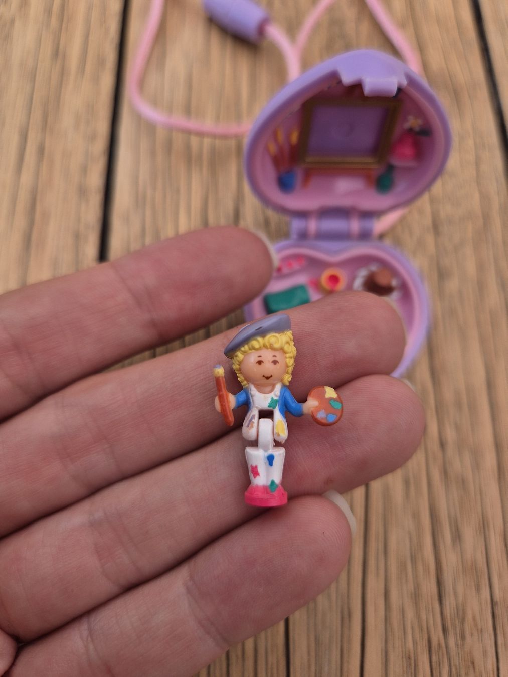 Polly Pocket Giocattoli: Médaillon Polly Pocket "pretty picture" 1991 – Usato da Farvagny-le-Grand venduto da Grapeful88 4