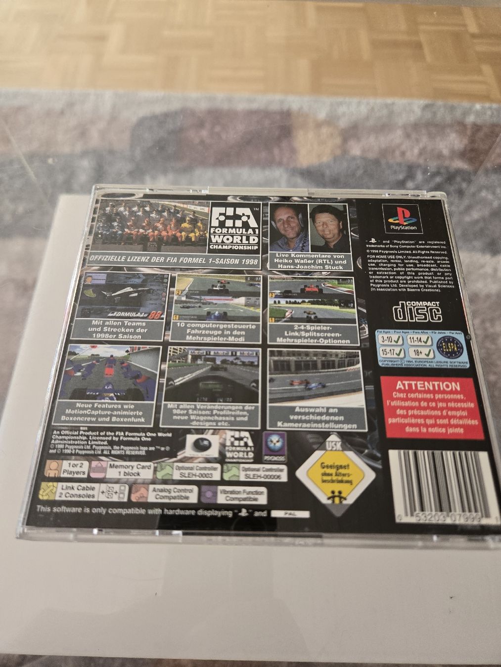 Giochi: Formel 1 98 PS1 – Usato da Bussigny venduto da Kfdlt 1