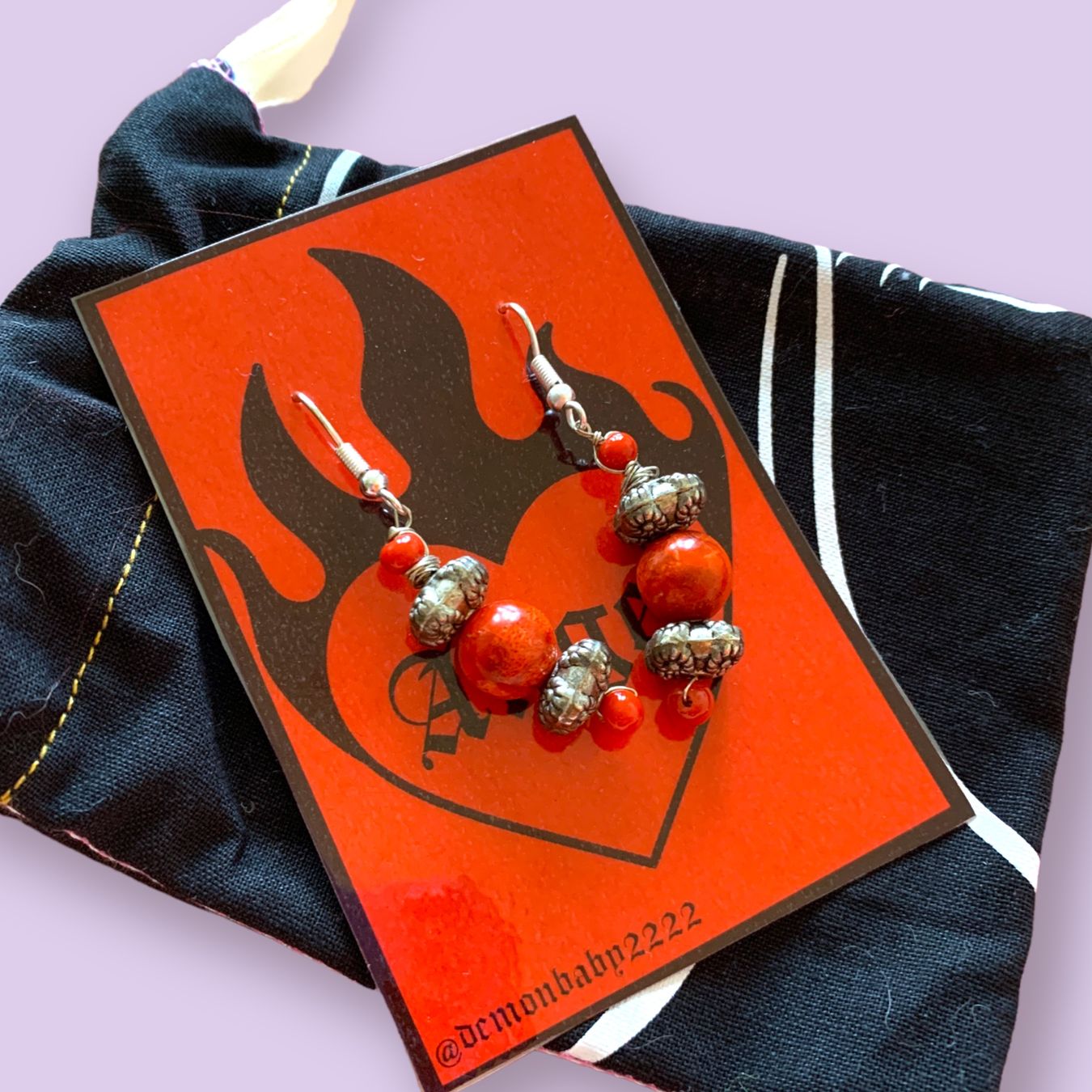 Ohrringe & -stecker: “Britney” earrings – Neu und originalverpackt aus Basel von demonbaby2222 1