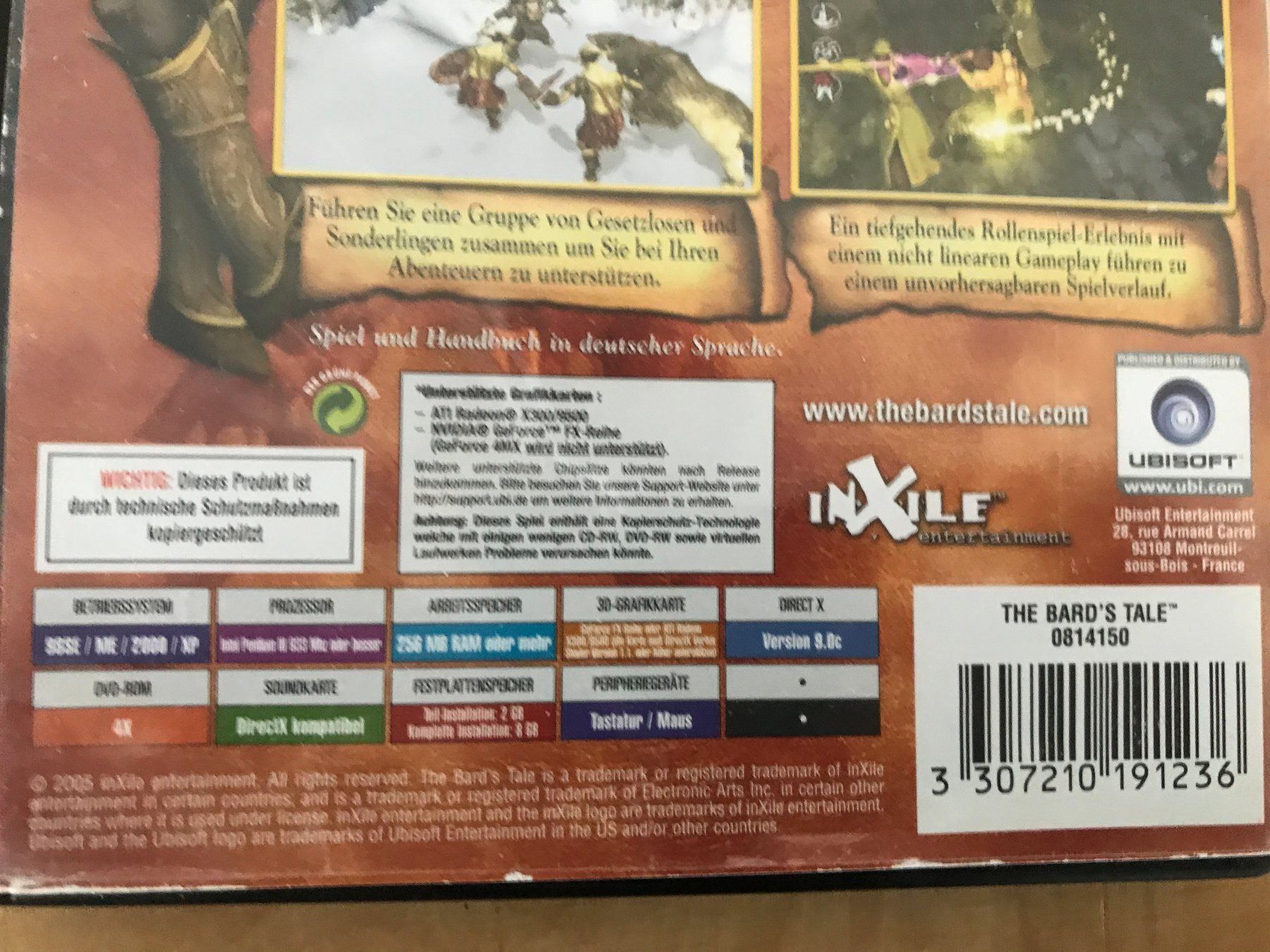 Spiele: PC DVD-Rom The Bard's Tale – Gebraucht aus St.Gallen von kingsamas 2