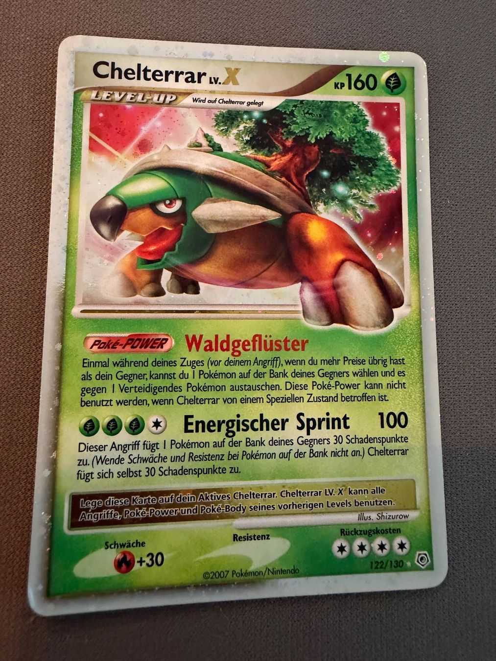 Pokémon Carte collezionabili: Pokemon Chelterrar 122 / 130 – Usato da untersiggenthal venduto da stephanymar