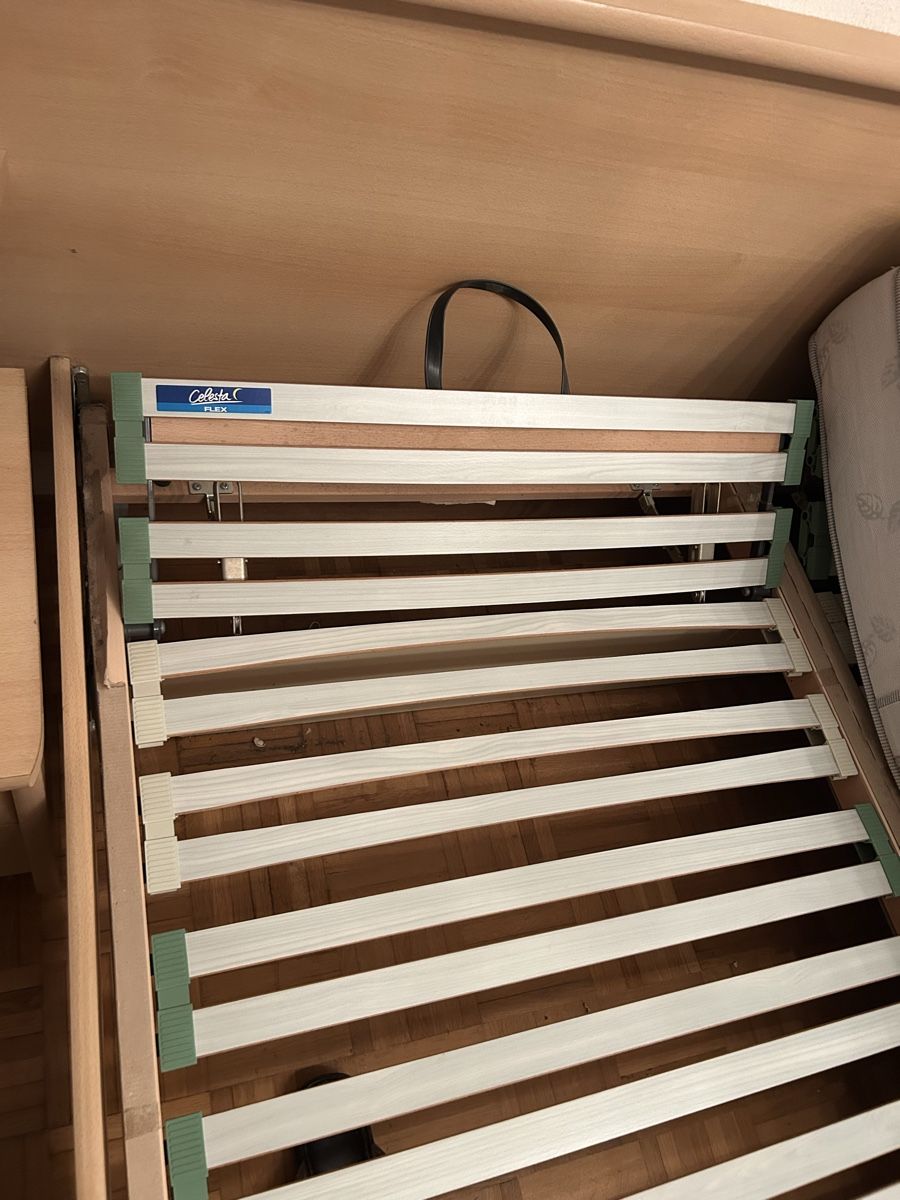 Lits: doppelbett eiche hell – D'occasion à Zürich par 11Zitronenfalter 3