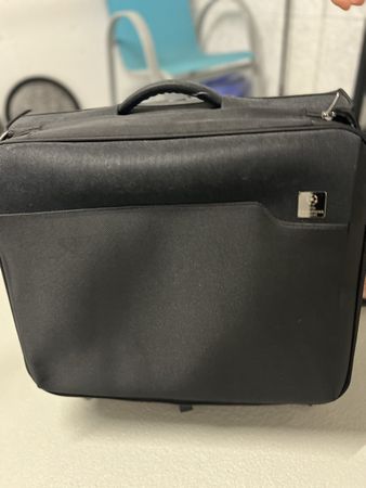 Black suitcase UEFA Champions League edition