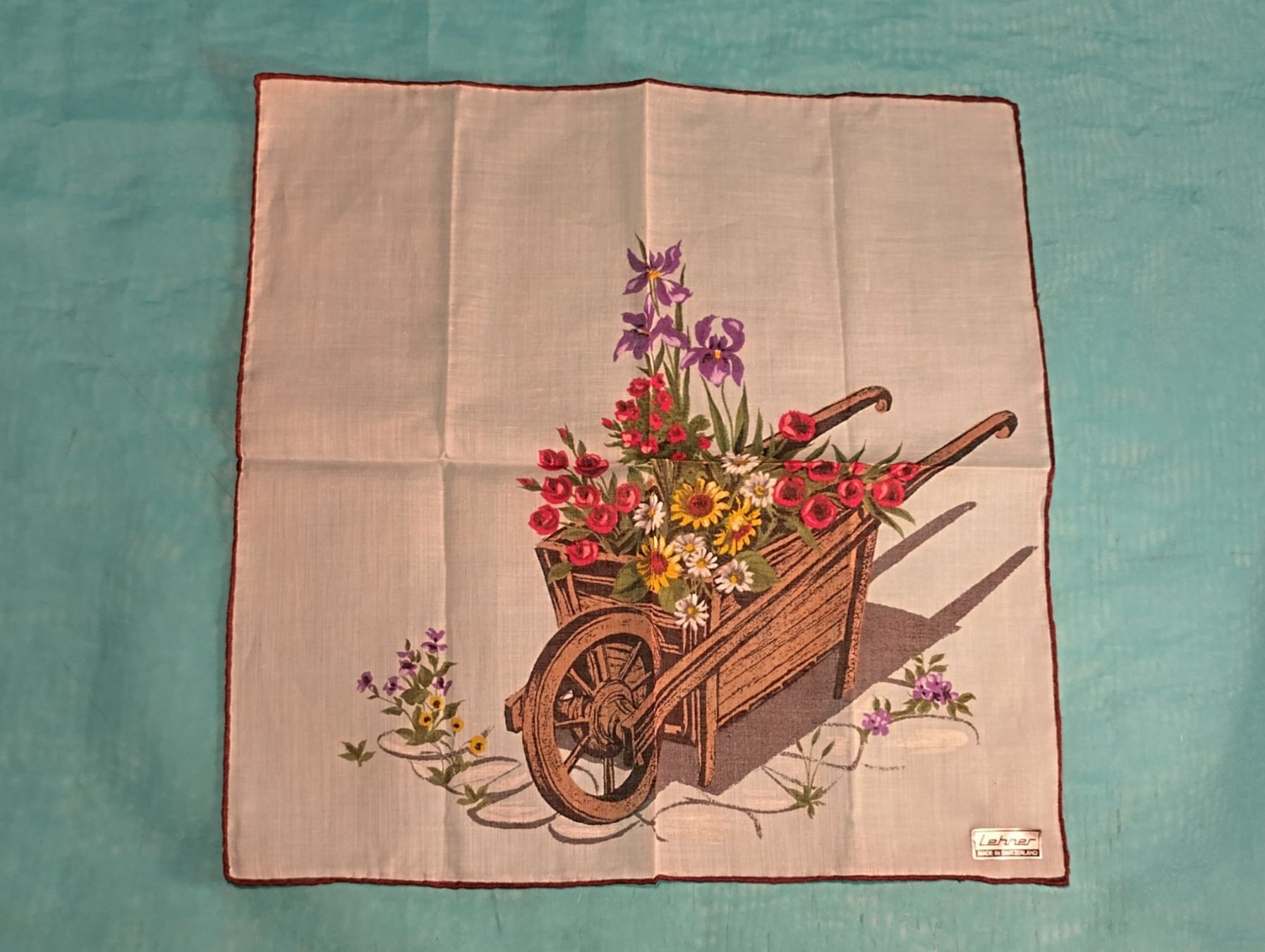 Altro in  Abbigliamento & Accessori: Lehner Taschentuch, Karette mit Blumen – Nuovo (secondo la descrizione) da Bellach venduto da JingleCherry
