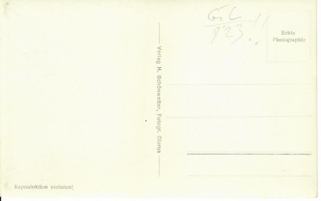 Cartoline postali: Braunwald Kirchlein – Usato da Hochdorf venduto da Ziegel-16 1