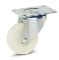 4 Industrie Lenkrollen 80 mm Nylon 2 Jahre Garantie