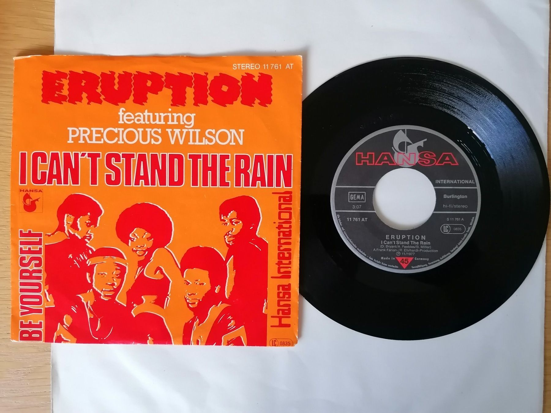 Vinyles: Eruption -- I Can't Stand The Rain – D'occasion à Beinwil am See par Funkthesizer