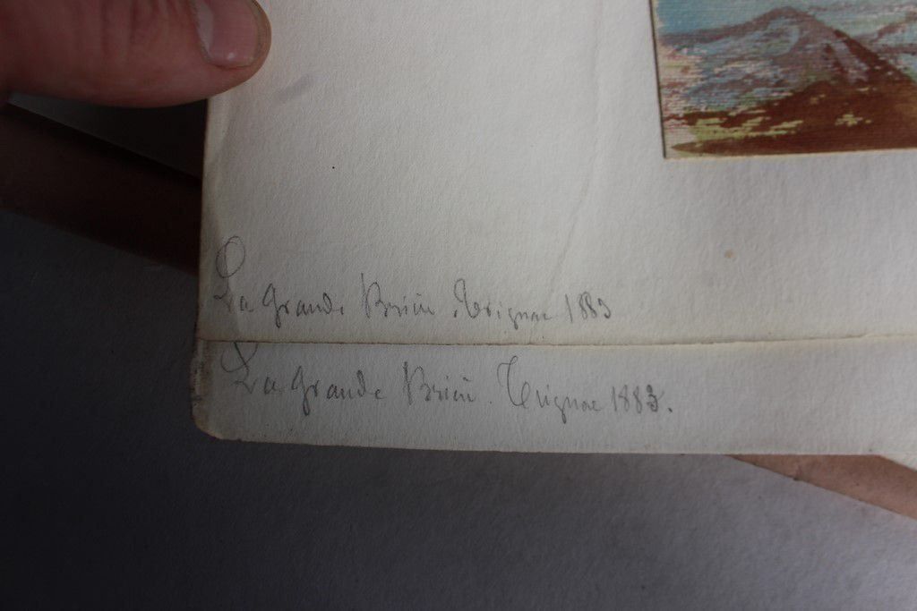 Gemälde: Aquarelles Alpes valaisannes XIXe siècle – Gebraucht aus Vandoeuvres von Dom-Tom 8