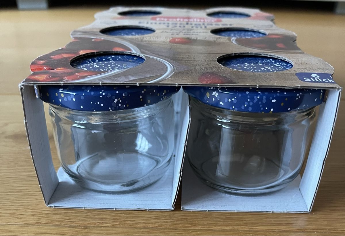 Behälter & Ähnliches: Einmachgläser 6 Stk. Je 120 ml – Neu und originalverpackt aus Glattfelden von Schmoni18 1
