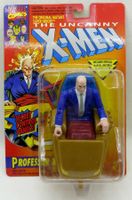PROFESSOR X UNCANNY X-MEN WITH TRADING CARD TOY BIZ 1993‪