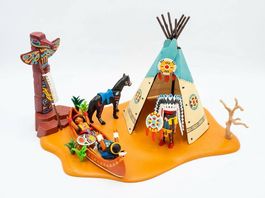 Playmobil Indianer-Set Tipi