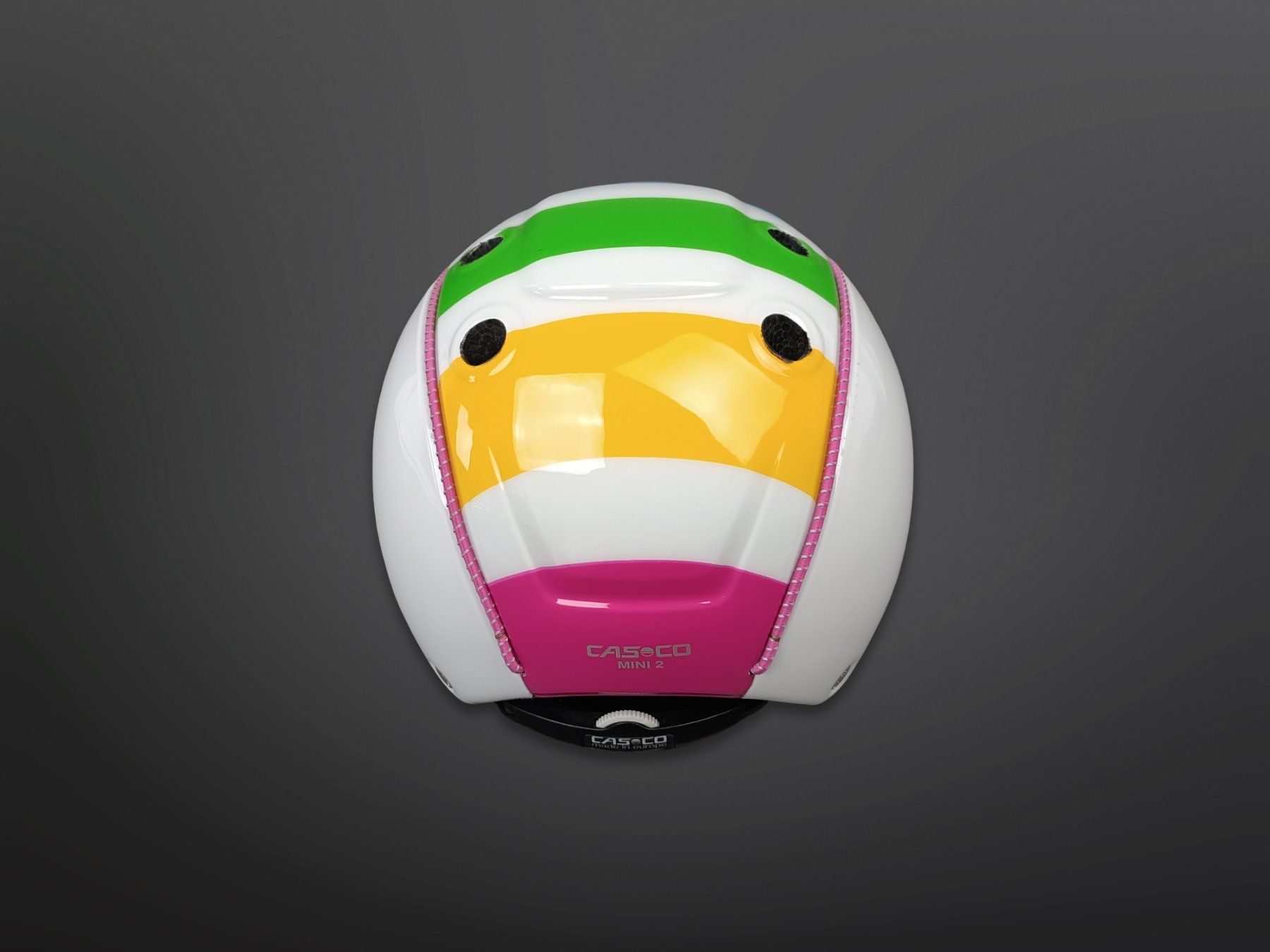 Helme: CASCO Mini 2 Kindervelohelm Gr. XS Regenbogen – Neu (gemäss Beschreibung) aus Suhr von Restwert_Suhr 2