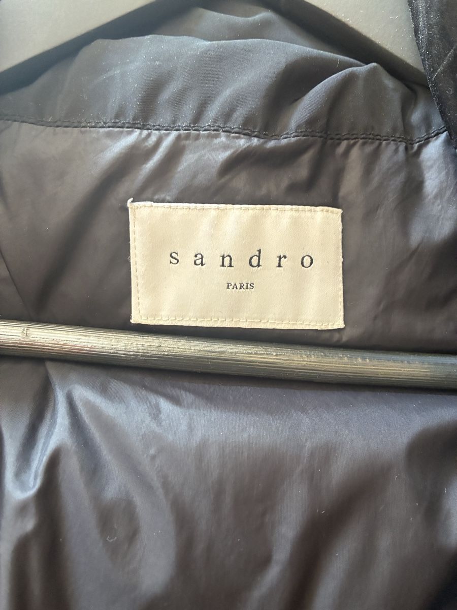 Jacken: Sandro Paris Puffer Jacke – Schwarz – Gebraucht aus Zürich von nik_yjt5 1